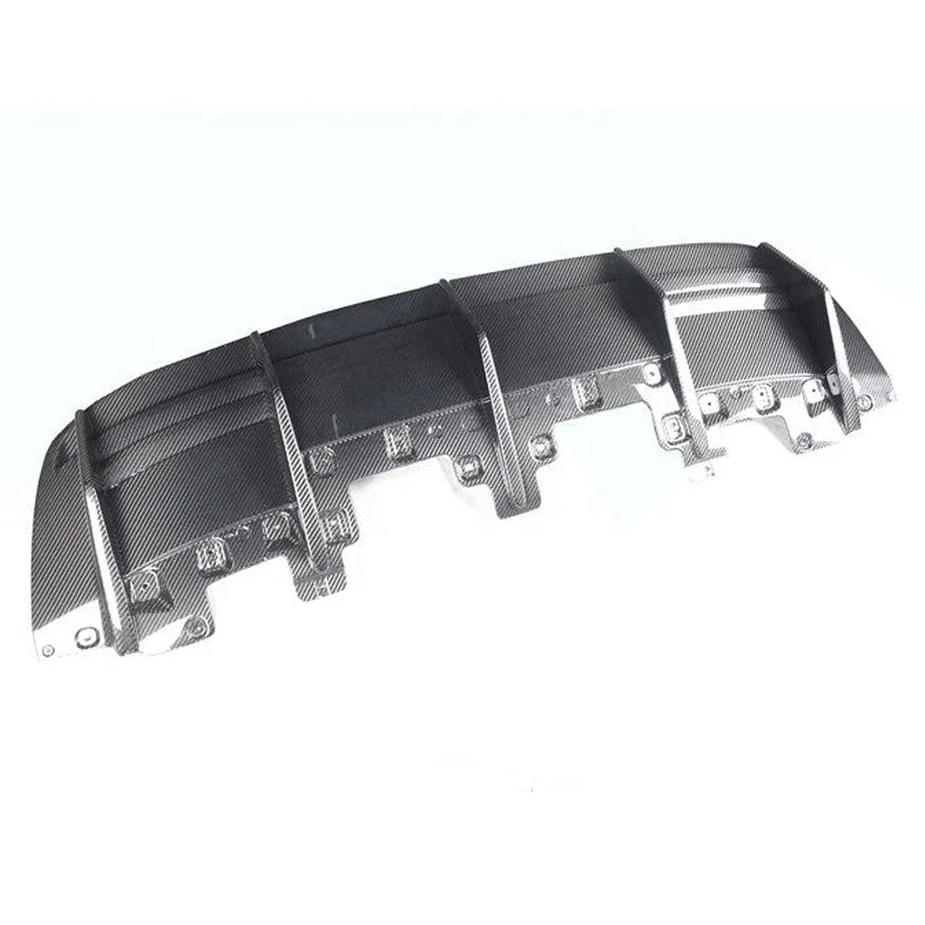Aggressive Carbon Fiber Rear Diffuser V1 for Lamborghini Huracan EVO