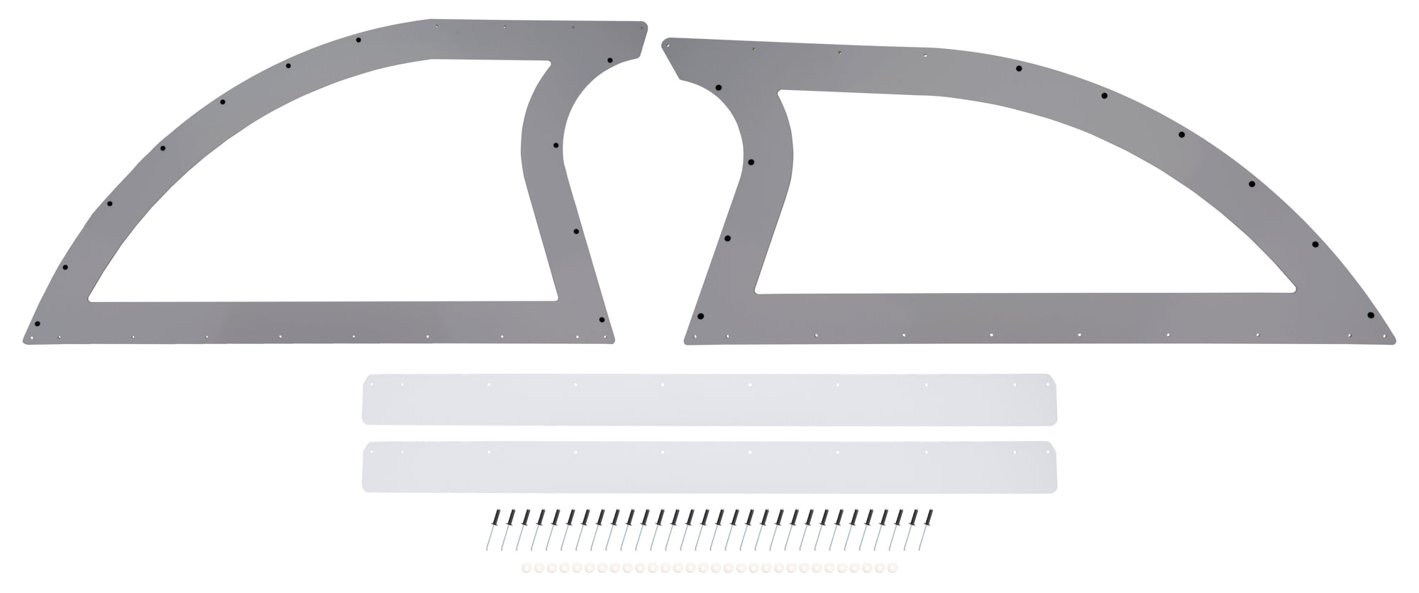 Sail Panel Pair Late Model Gray