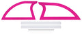 Sail Panel Pair Late Model Pink