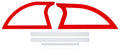 Sail Panel Pair Late Model Red