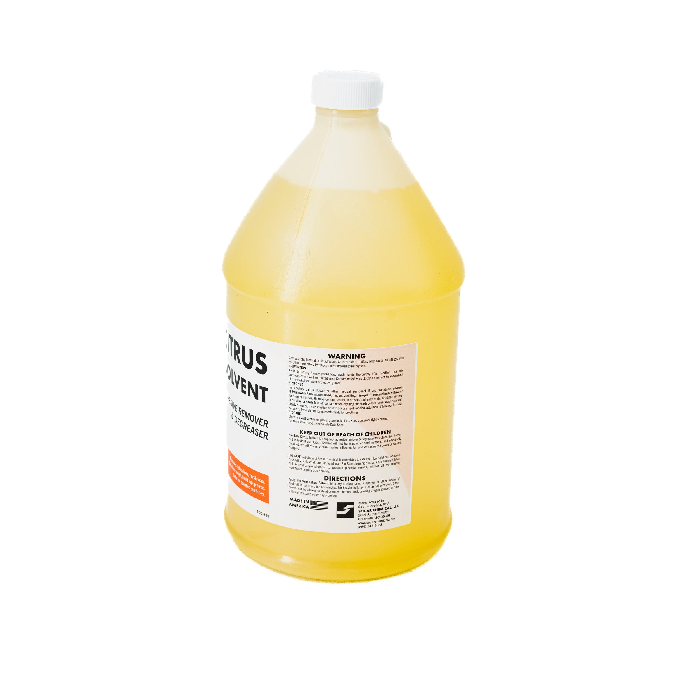 Bio-Safe Citrus Solvent Industrial Grade Adhesive Remover