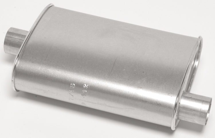 MUFFLER TURBO 2-1/4IN ALUMINIZ