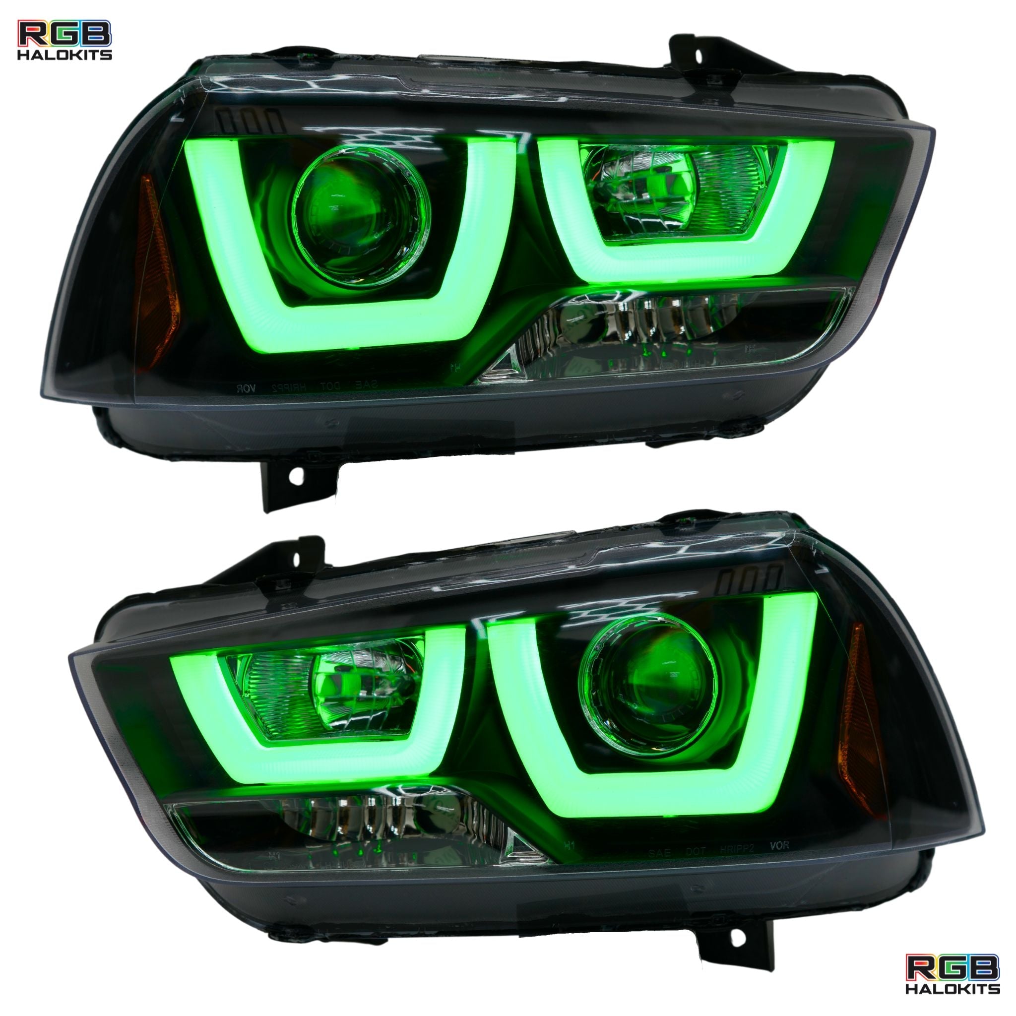 Dodge Charger Spec-D Multicolor Flow DRL Boards (2011-2014)