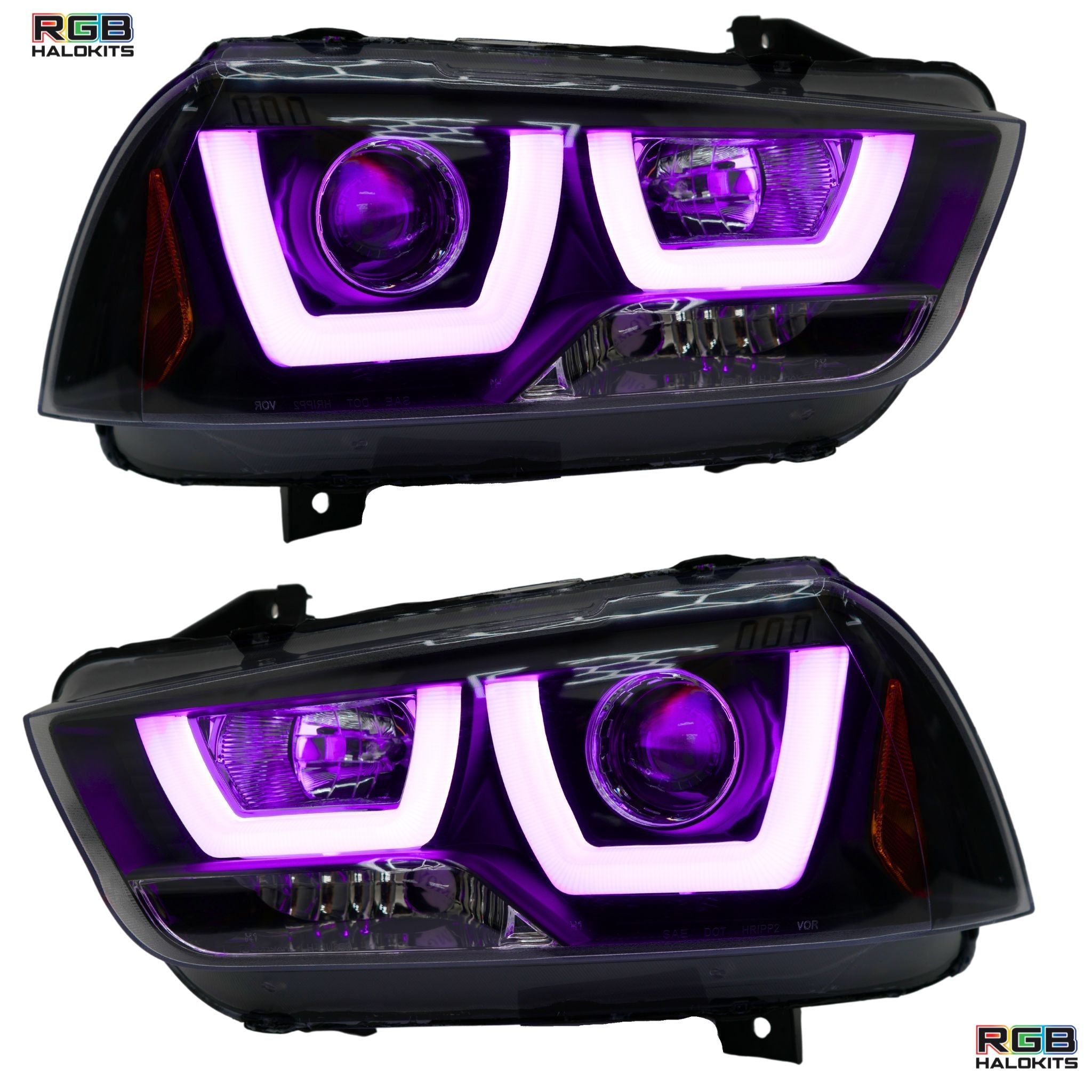 Dodge Charger Spec-D Multicolor Flow DRL Boards (2011-2014)