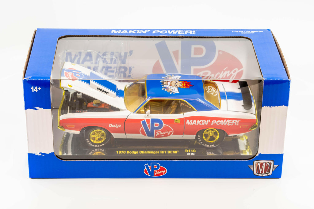 VP Racing 1970 Dodge Challenger Diecast— R/T HEMI 1:24 Scale