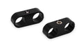 9/16 Hose Separator 2pk Billet Aluminum - Black