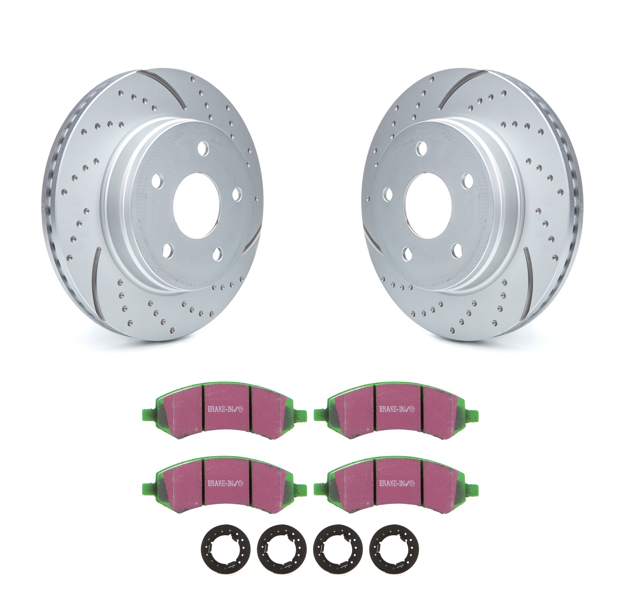 DISC BRAKE PAD AND ROTOR KIT