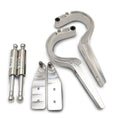 Billet Trunk Hinges Machined