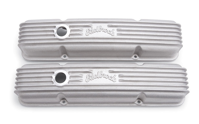 Valve Cover Kit Classic Finned SBC 59-86