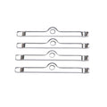 Chrome V/C Hold-Down Tabs - 4pcs.