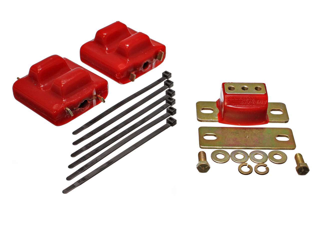 GM MOTR AND TRANNY MNT SET RED