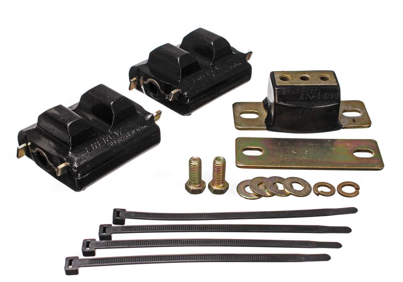 MOUNT GM MTR & TRANNY 3/EA BLK
