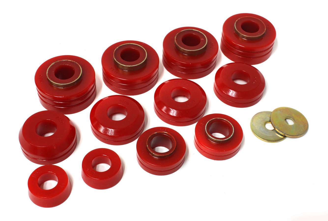 BODY MNT 4 WD RED