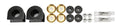 Front Sway Bar Bushings 05-15 Toyota Tacoma