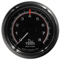 3-3/8IN BLACK TACHOMETER