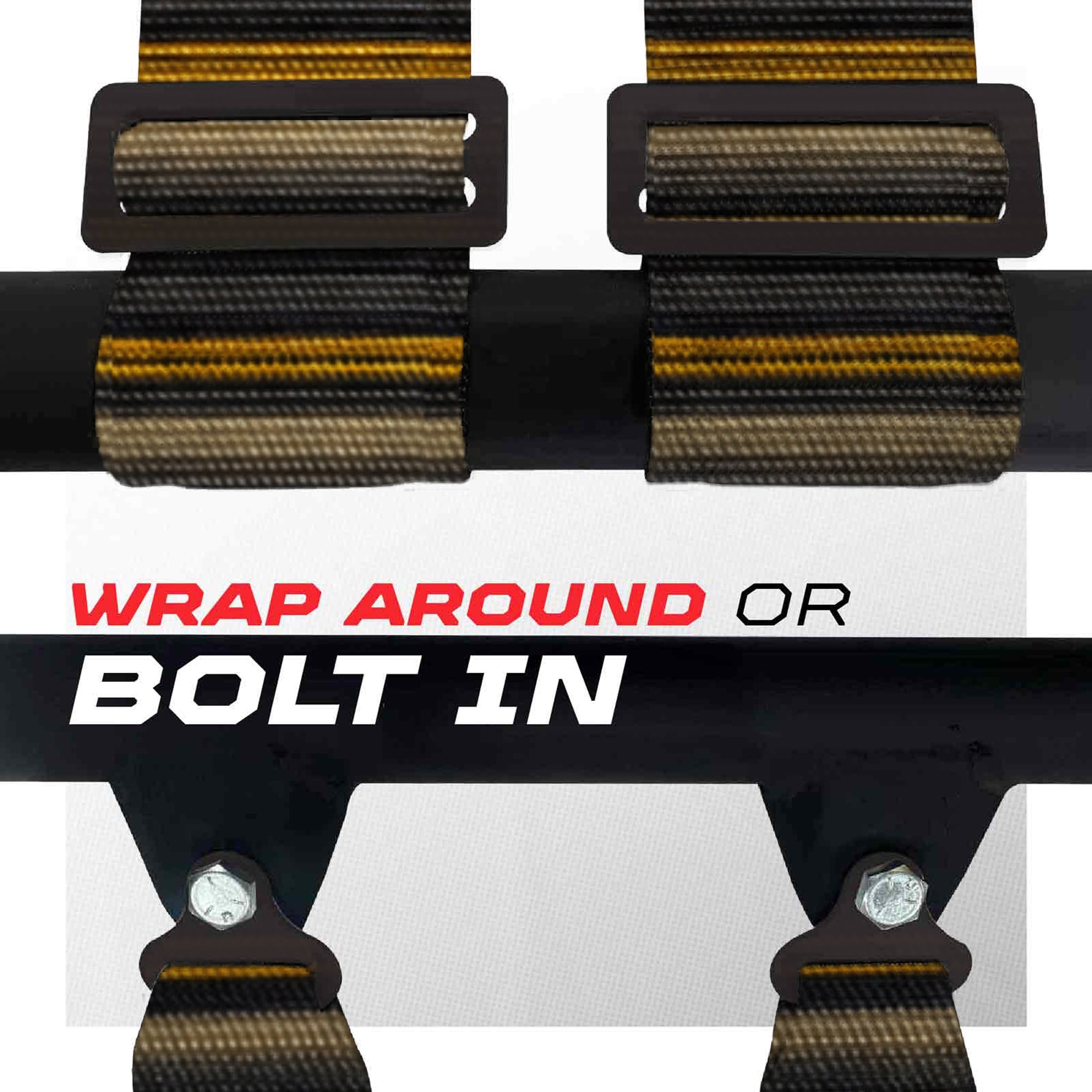 2" & 3" 4pt & 5pt Camlock Harness