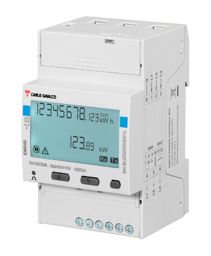 Victron - Energy Meter EM540 - 3 phase - max 65A/phase [REL200100100]