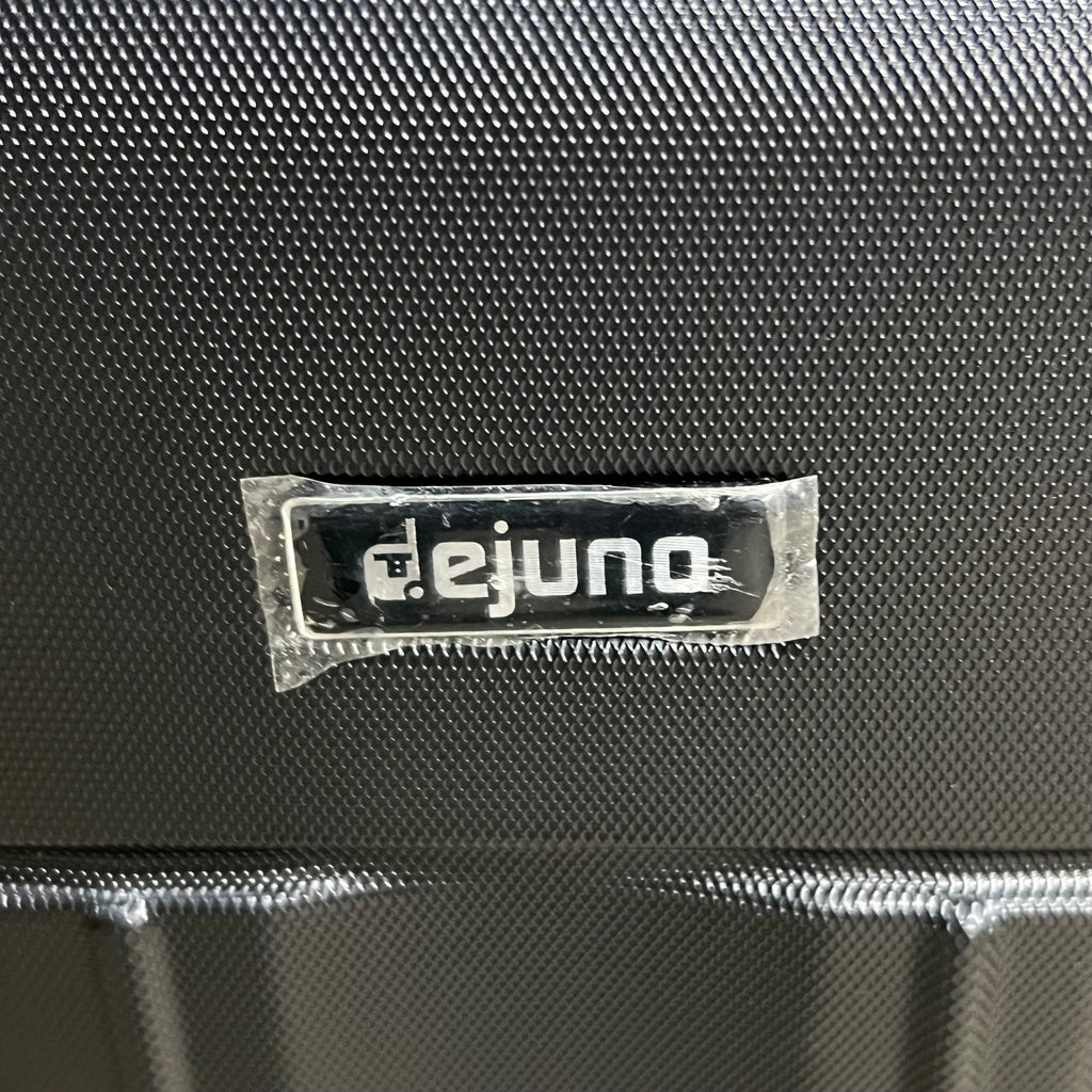 DEJUNO (3 PACK) Light Weight Expandable Spinner Rolling Suitcase Set BLACK 2207DJBF