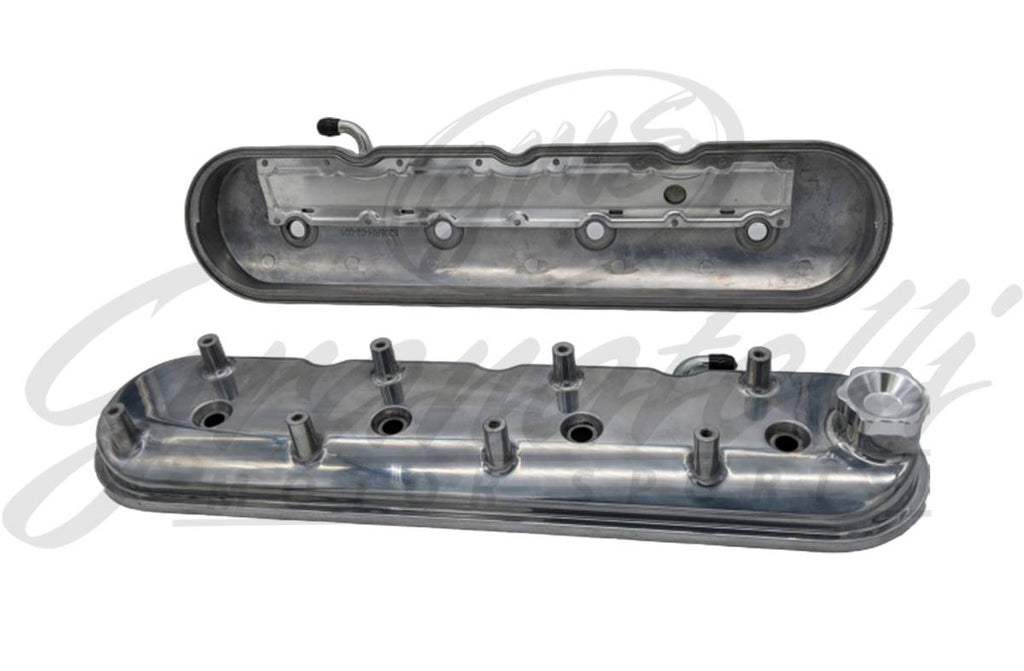 Granatelli LS Valve Covers, Polished Finish, Integral Coil Mounts, 4.8L-7.0L, Pair – 640366