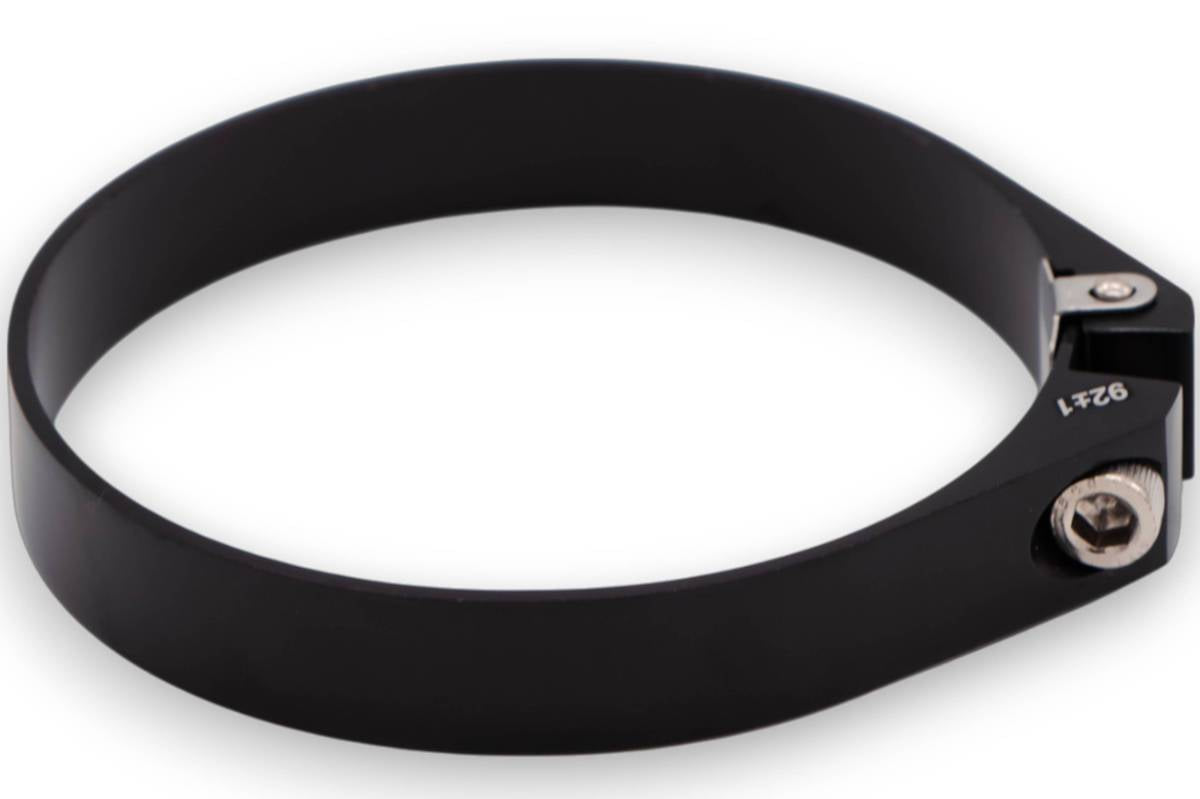 Granatelli Black Anodized Billet Aluminum Hose Clamp 109.6mm–111.6mm (Approx. 4.31"–4.39") – 971400