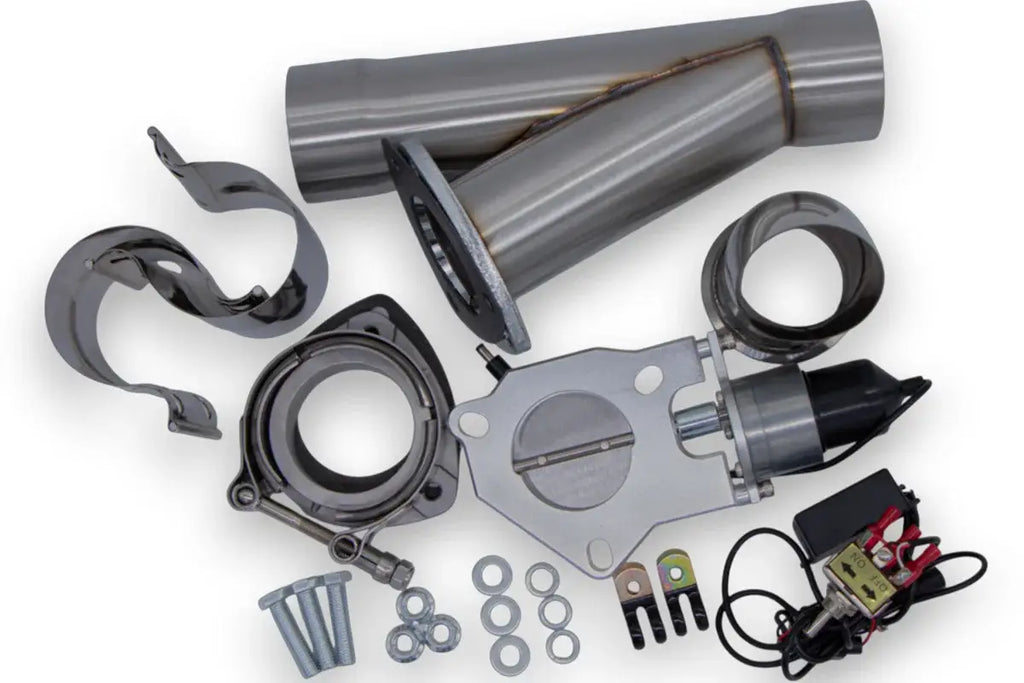 Granatelli Electronic Exhaust Cutout Kit 302530K - SS Slip-Fit : 3.00" inches