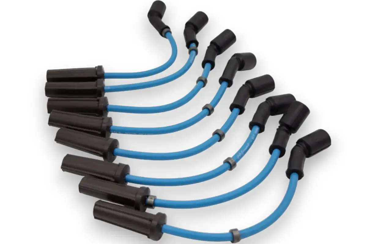 Granatelli GM LS & LT 0-Ohm 10" Performance Spark Plug Wires – 28-1545S