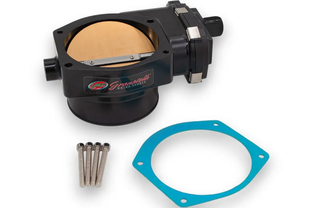 Granatelli Motor Sports LT1/LT4/LT5 Drive-By-Wire Billet Throttle Body Black GMTBLT4B