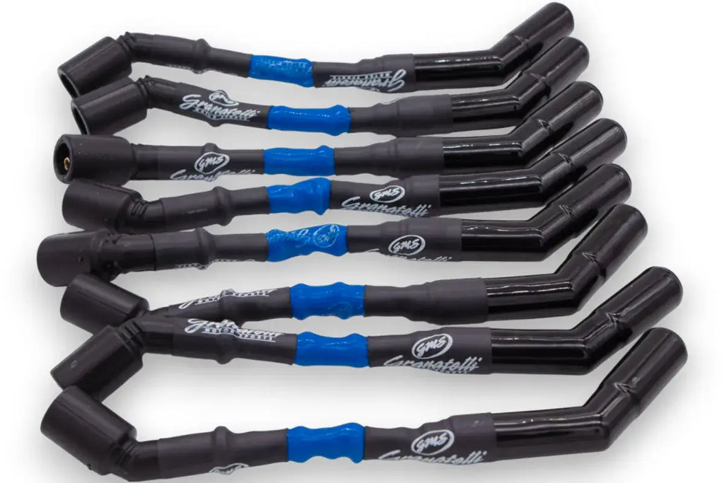 10 inch Blue "0 ohm" High Performance Spark Plug Wires With Ceramic Boots 28-1545-CBBL