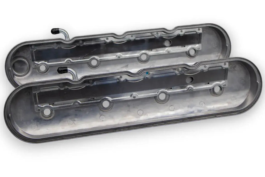 Granatelli LS Valve Covers, Polished Finish, Integral Coil Mounts, 4.8L-7.0L, Pair – 640366