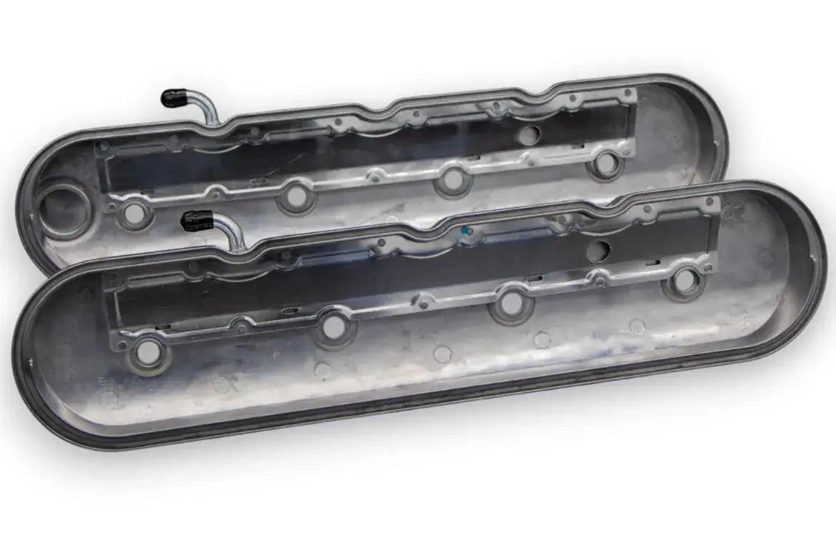 Granatelli LS Valve Covers, Polished Finish, Integral Coil Mounts, 4.8L-7.0L, Pair – 640366