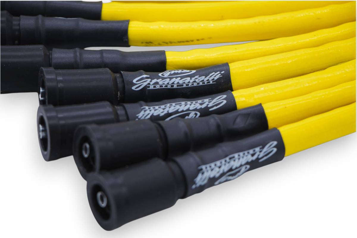 Granatelli "0 ohm" High Performance Spark Plug Wires - Yellow 6.2L Ford Raptor Wires 28-2116HTYB