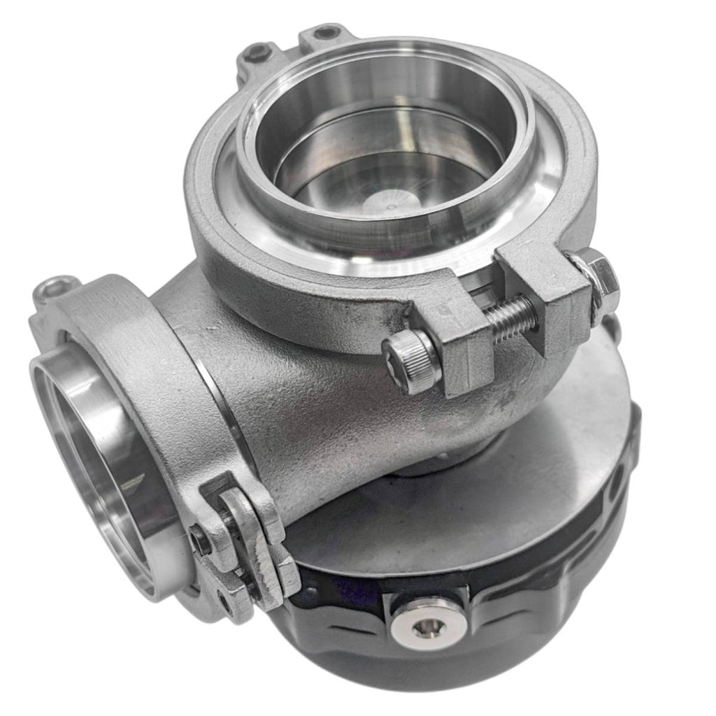 Granatelli 44mm Water-Cooled Diaphragm External Turbo Wastegate with V-Band – 540244