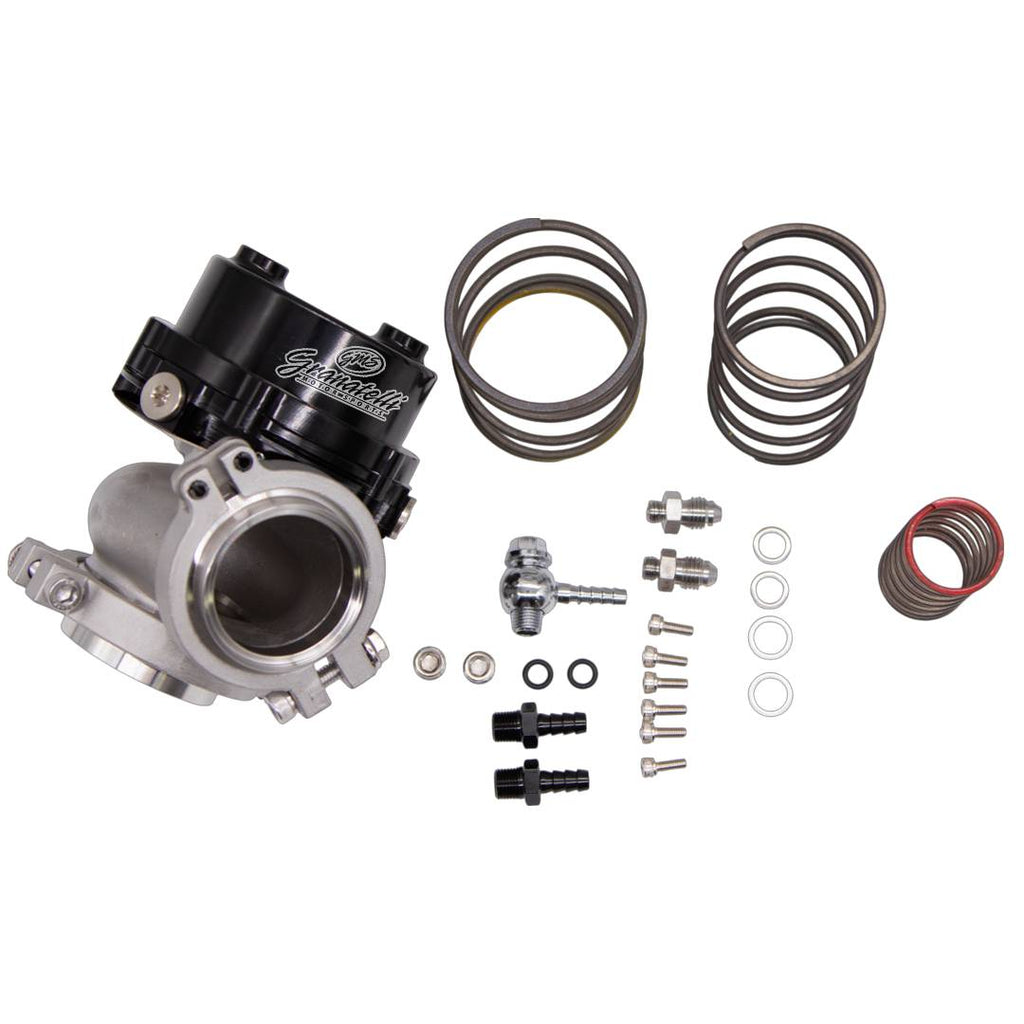 Granatelli 44mm Water-Cooled Diaphragm External Turbo Wastegate with V-Band – 540244