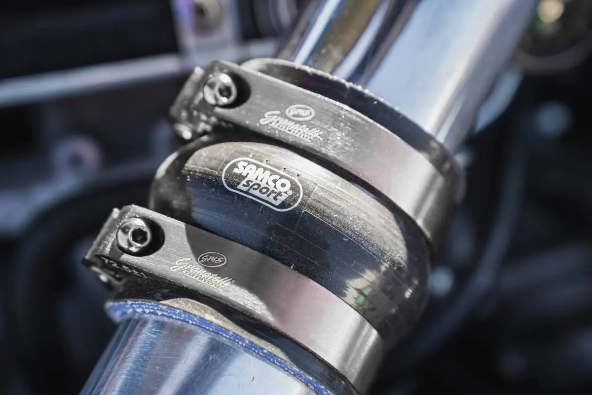 Granatelli Polished Billet Aluminum Hose Clamp 71.5mm–73.5mm (Approx. 2.81"–2.89") – 971250P