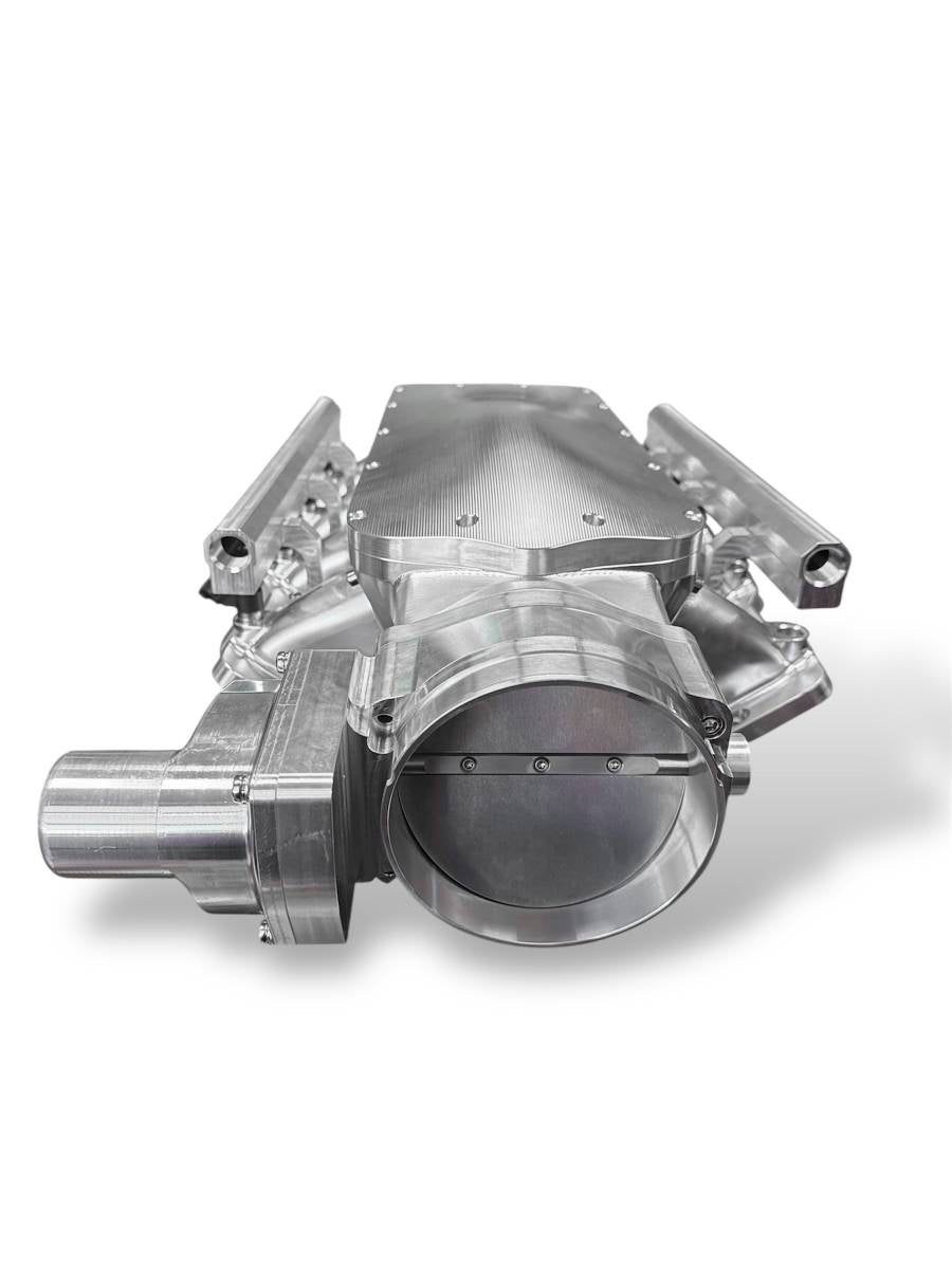 Granatelli ZILLA Silver Billet LS Manifold – 105MM Inlet – 980105S