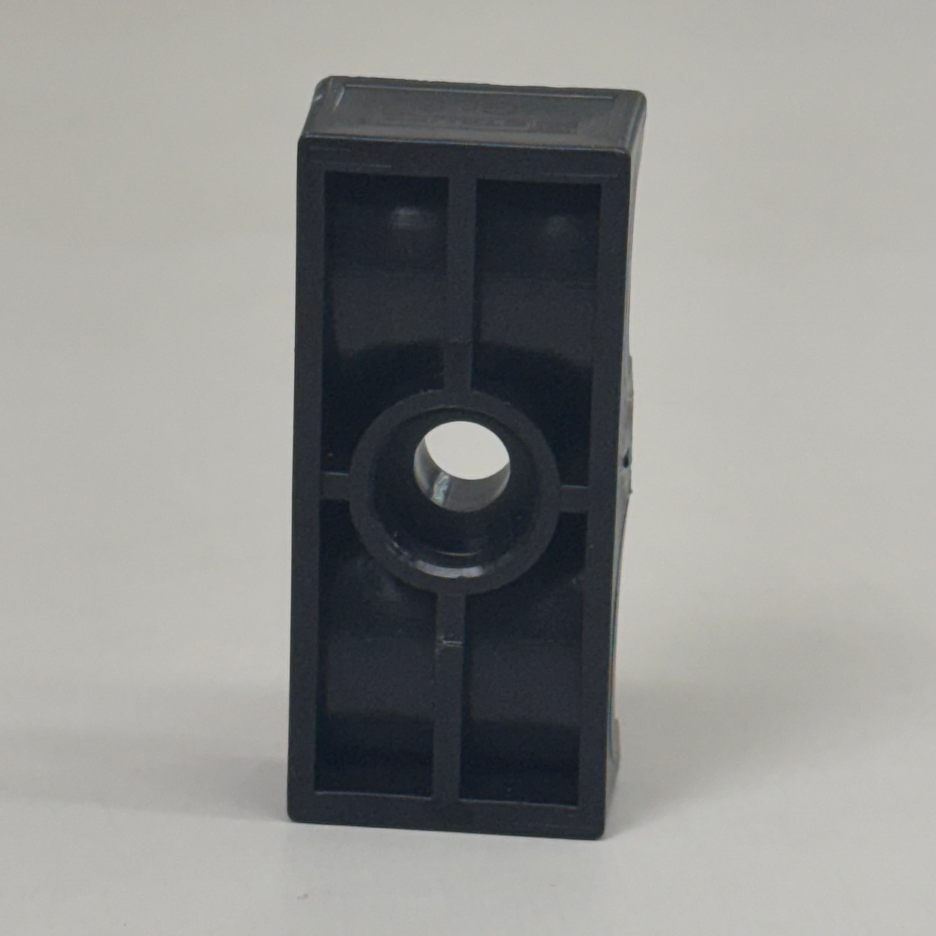 STAUFF (25 PACK) Clamp Body Sz 3D O19mm Twin Series Polypropylene 319/19-PP-BK