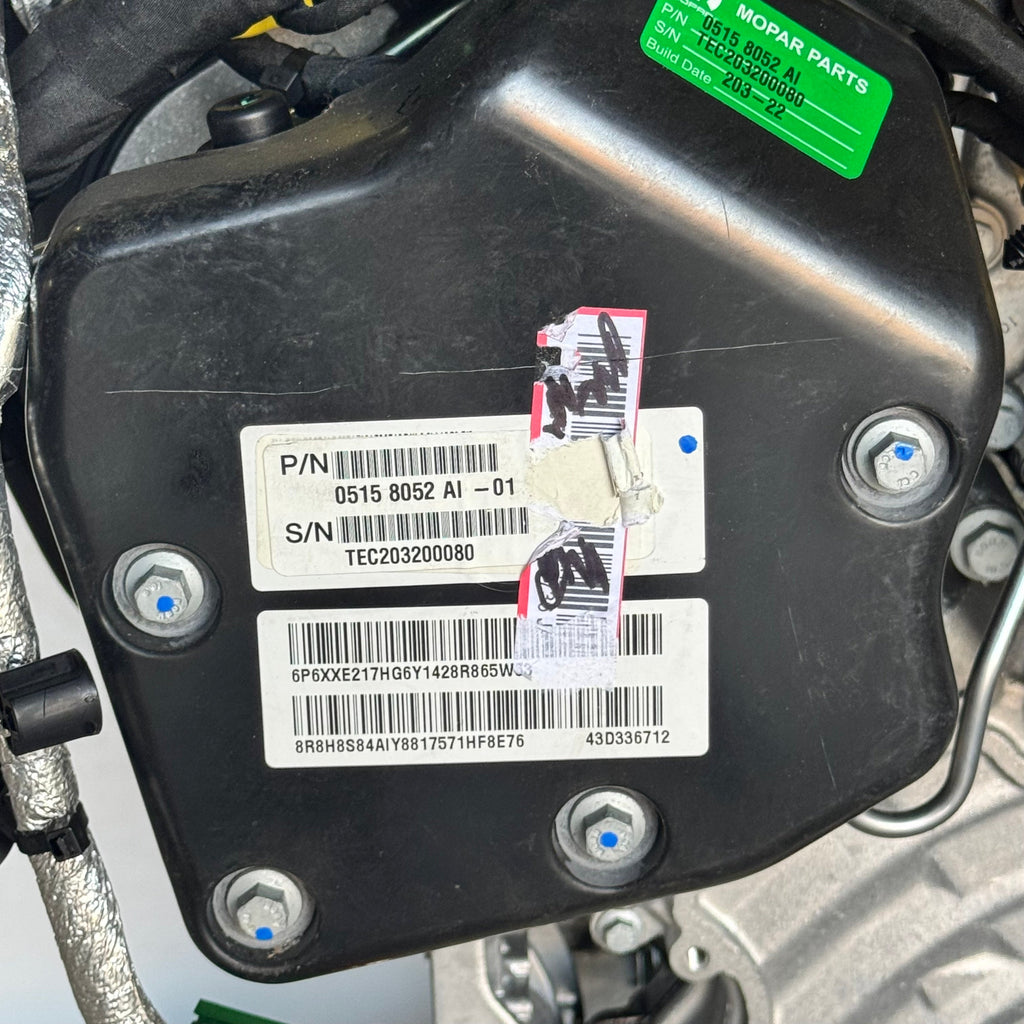 Mopar 3.0L EcoDiesel Engine 05158052AI for Ram Jeep AS-IS