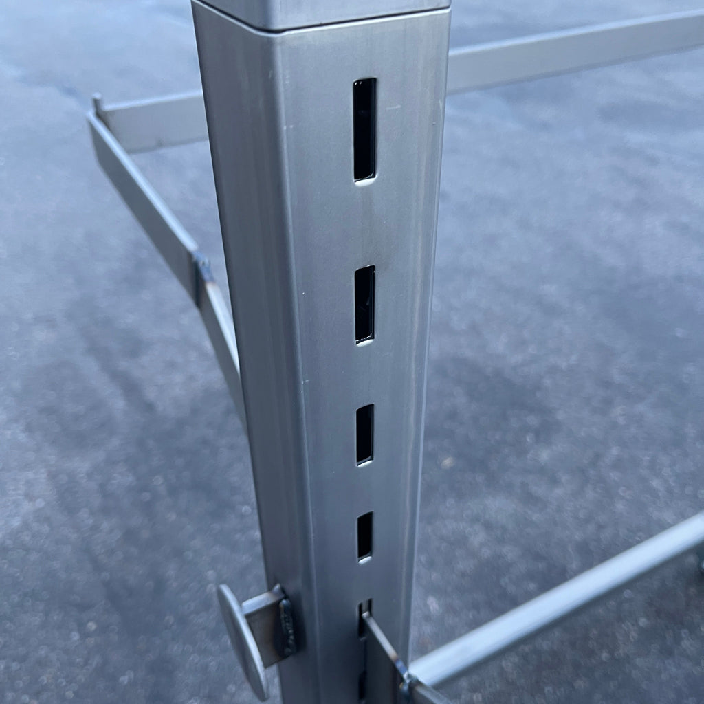 GRAND + BENEDICTS Mobile Core 4-Way Display Rolling Shelf Rack 943-GB4133-18 (New)