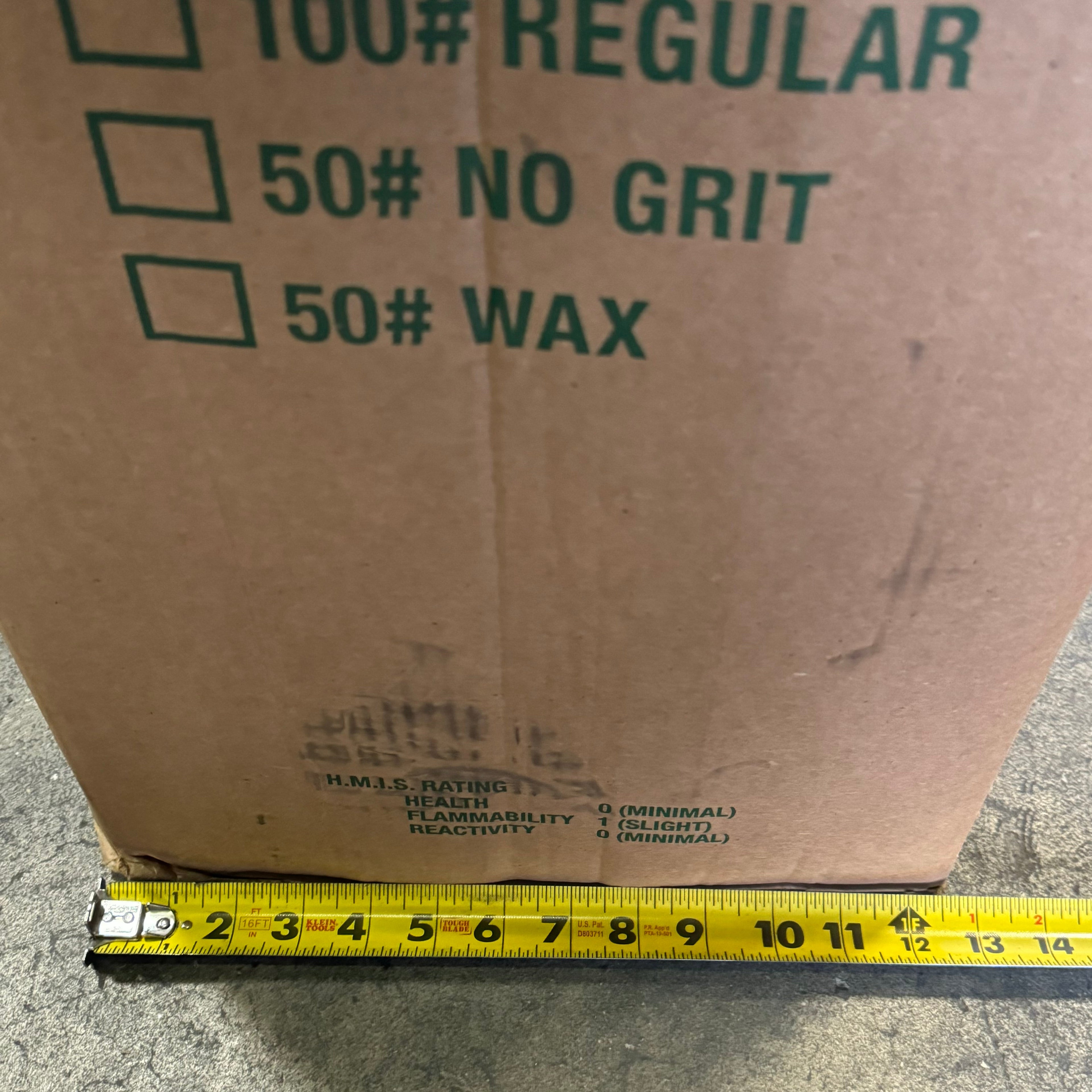 PRO SOURCE Red Wax Base Sweeping Compound Floor 59 LBS Sz 24” H x 12 1/2” W