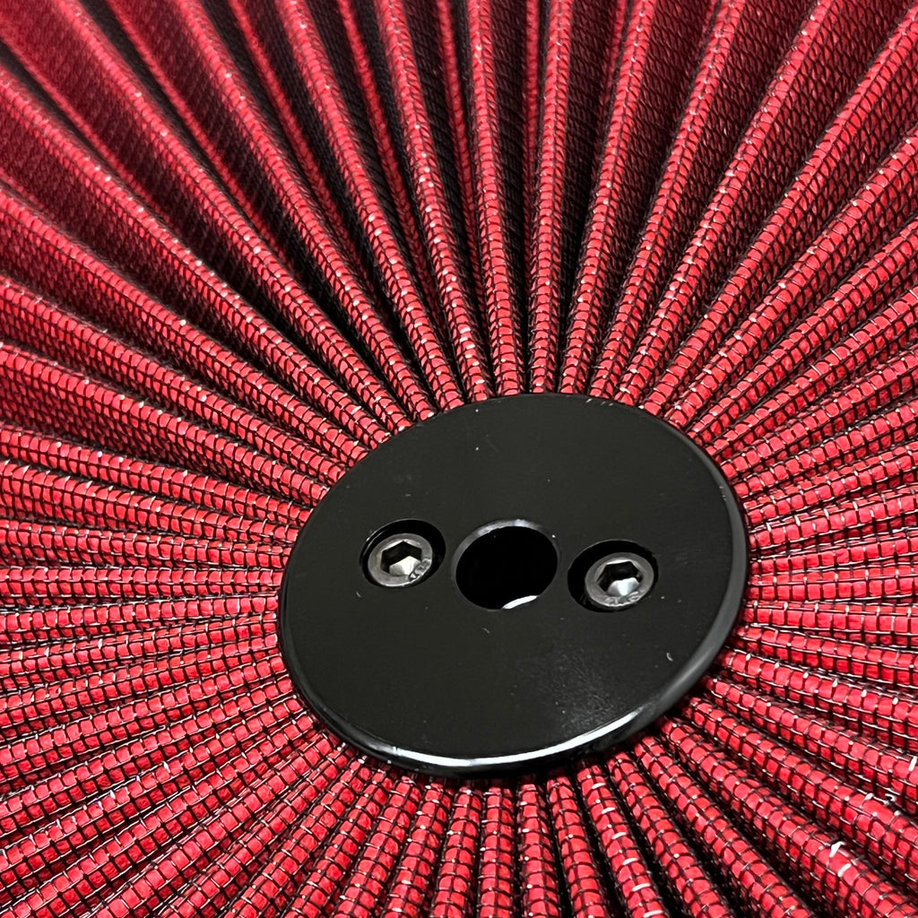 SPEEDMASTER Element Extreme Top Air Cleaner Kit 14"x3" Red/Chrome PCE104.1030.02