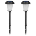 2Pcs Solar Flame Torch Light IP65 Waterproof Flickering Flame Stake Lamp Decorative Landscape Lamp For Garden Path Yard