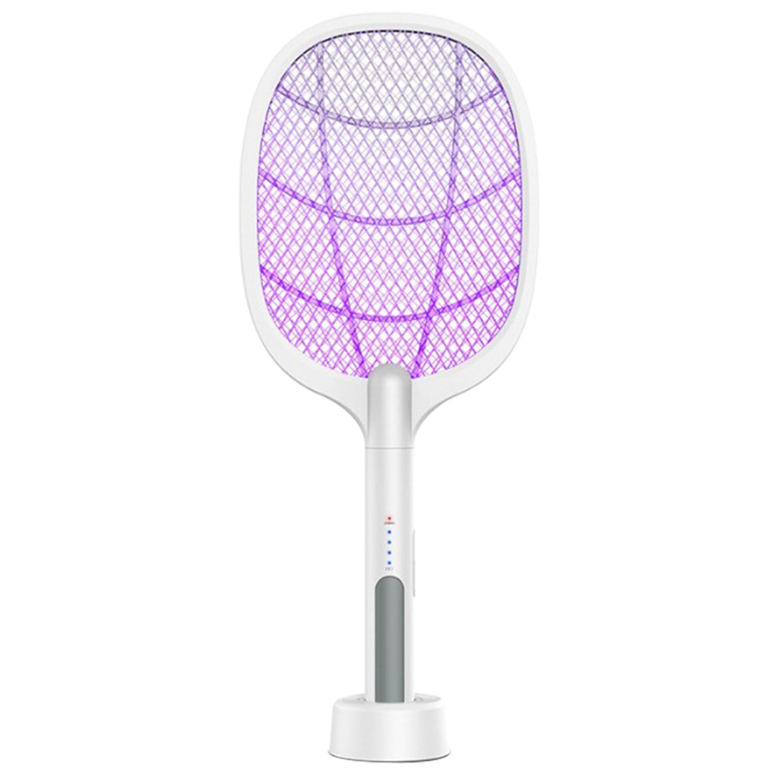 Electric Rechargeable Bug Zapper - 2-in-1 Mosquito Killer & Fly Swatter