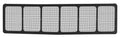 Nose Screen Lower 3/16in Black ABC NextGen