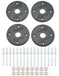 Scuff Plate Plastic Black 4-Pack MD3