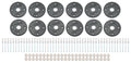 Scuff Plate Plastic Black 12-Pack MD3