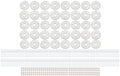 Scuff Plate Plastic White 40-Pack MD3