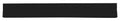 Deck Lid Filler Panel Black Stock Car