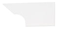 Qtr Panel High Impact Plastic White Left