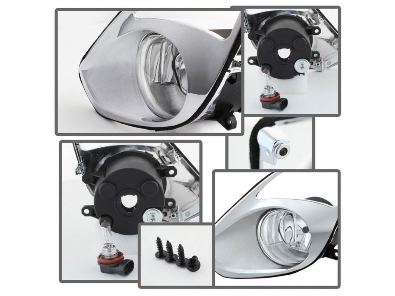 Spyder Toyota Avalon 13-15 Fog Lights w/Switch - Clear
