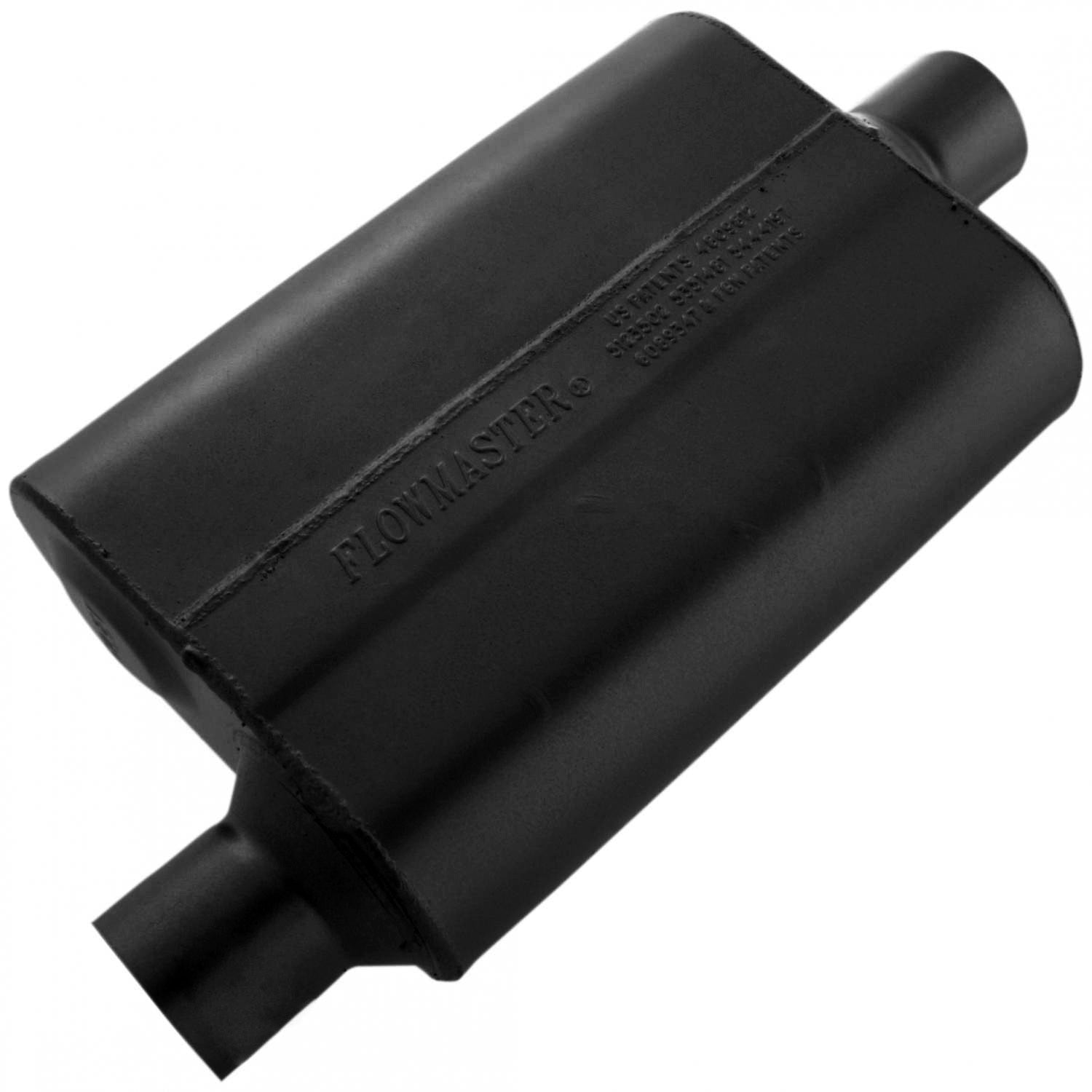 V 2.5" MUFFLER 2-CHMBR OFF/CTR